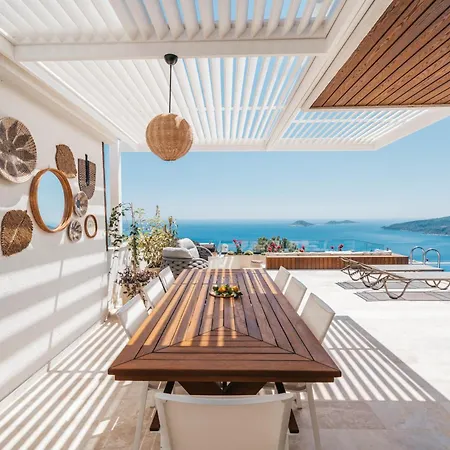 Ultra Luxurious Magnificent Sea View In Kalkan Kalamar Bay 3 Kaş
