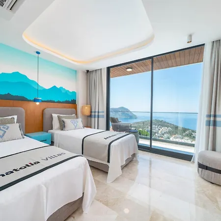 Ultra Luxurious Magnificent Sea View In Kalkan Kalamar Bay 3 Kaş