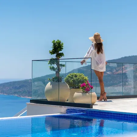 Ultra Luxurious Magnificent Sea View In Kalkan Kalamar Bay 3 Villa Kaş