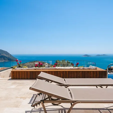 Ultra Luxurious Magnificent Sea View In Kalkan Kalamar Bay Villa *