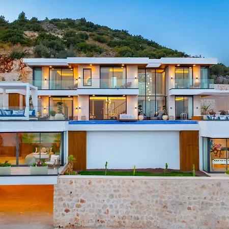 Ultra Luxurious Magnificent Sea View In Kalkan Kalamar Bay 3 Vila