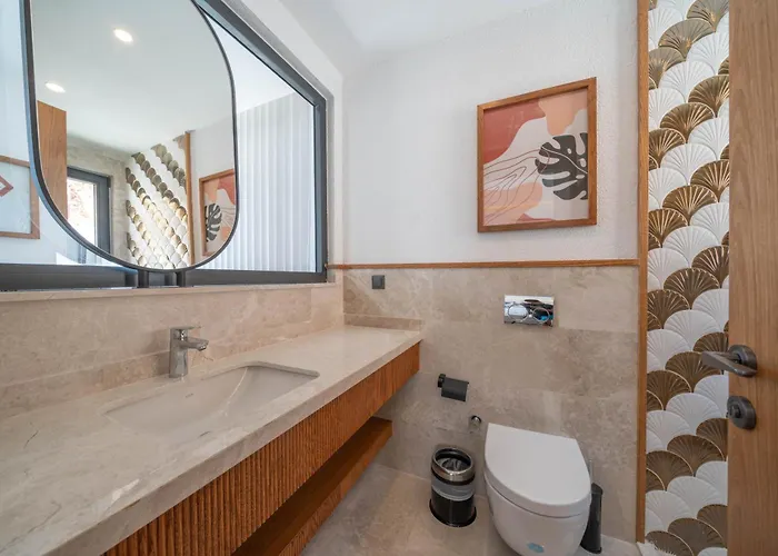 Ultra Luxurious Magnificent Sea View In Kalkan Kalamar Bay فيلة كاس