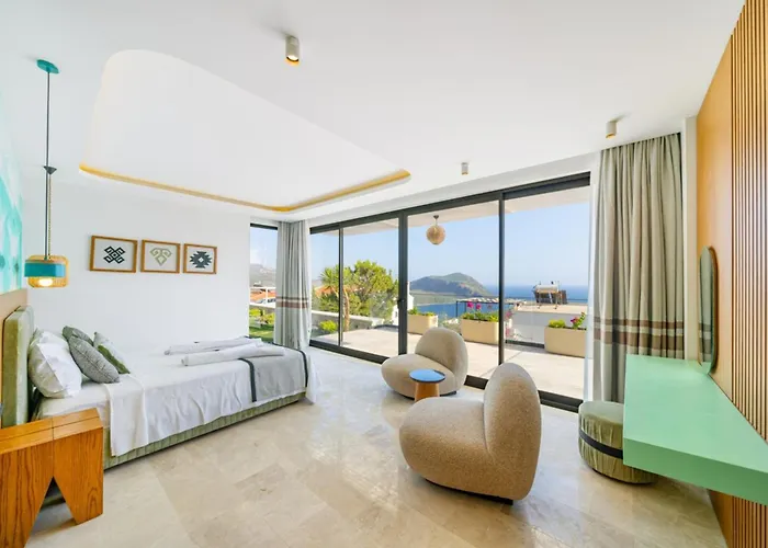 فيلة Ultra Luxurious Magnificent Sea View In Kalkan Kalamar Bay *