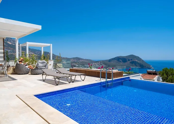 فيلة Ultra Luxurious Magnificent Sea View In Kalkan Kalamar Bay
