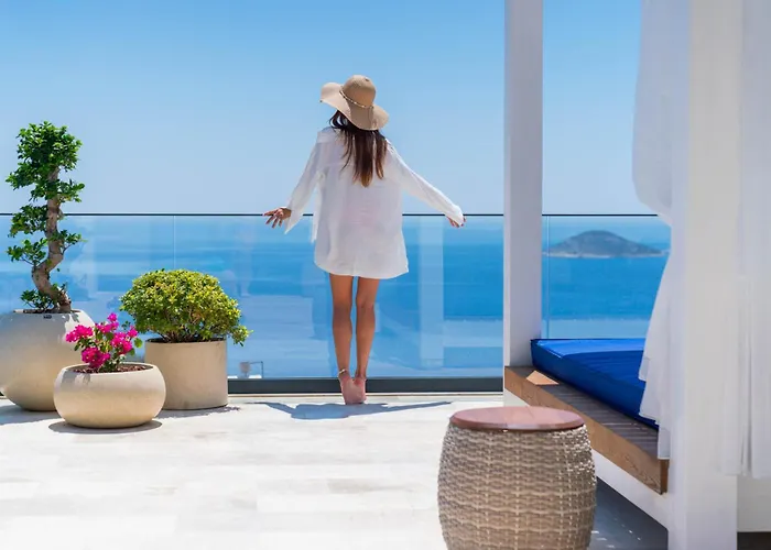Ultra Luxurious Magnificent Sea View In Kalkan Kalamar Bay فيلة